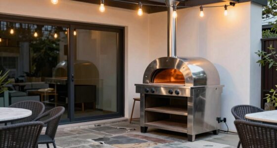 incorrect patio pizza oven placement