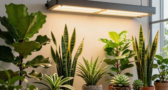 indoor plant grow lights