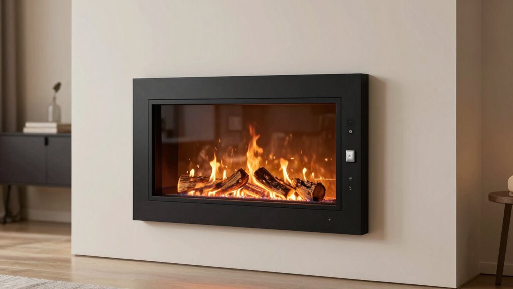 installation flames safety features