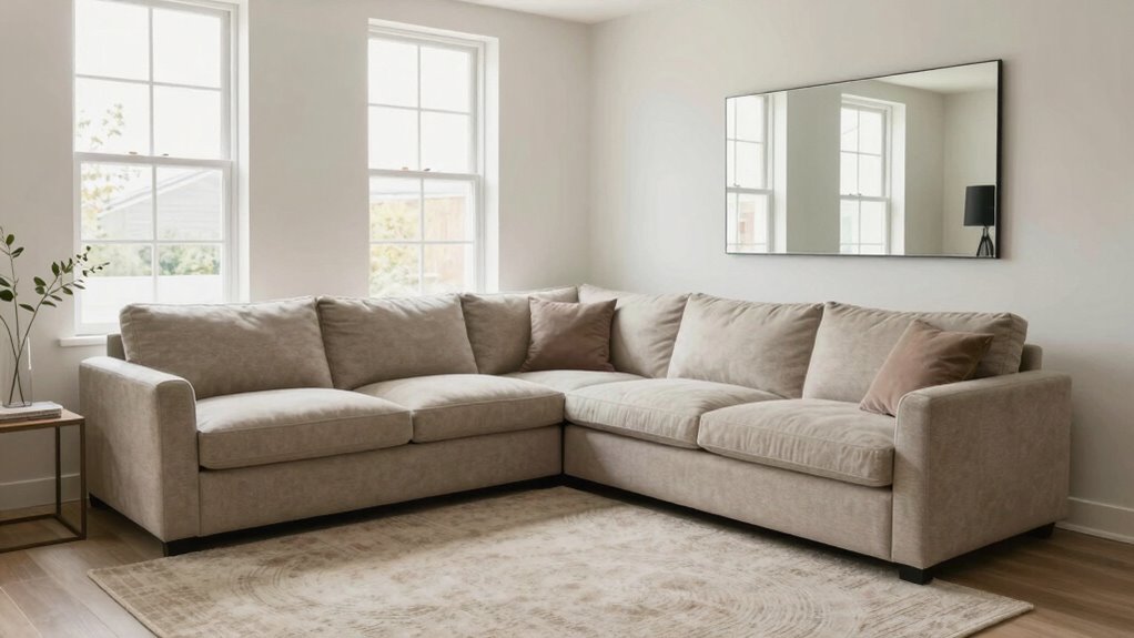 light colors and strategic layout