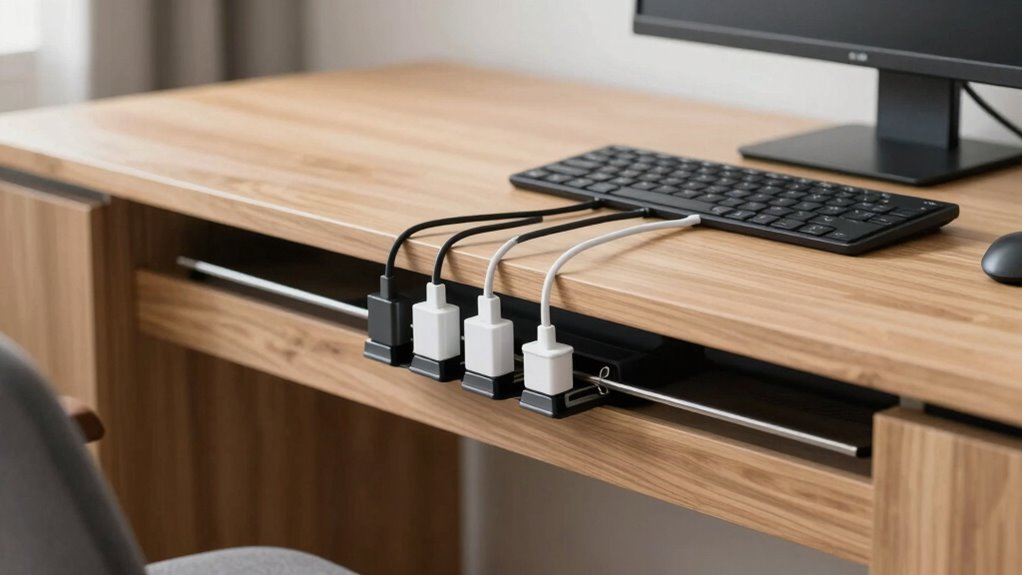 maintain organized clutter free cables