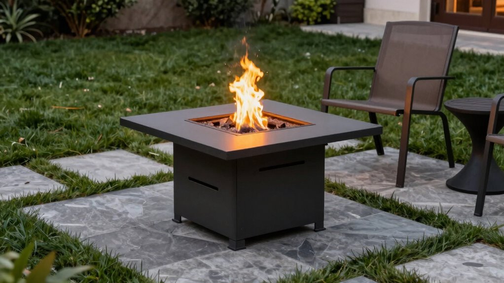 maintain proper fire safety distances