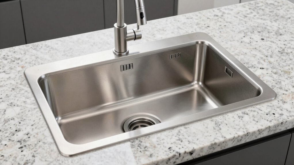 material size drainage features