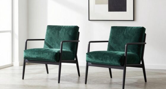 modern accent chairs set