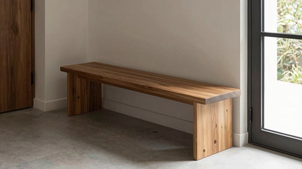 optimal entryway bench height