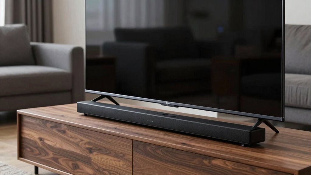 optimal soundbar placement enhances clarity