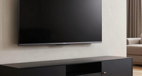 optimal tv stand height