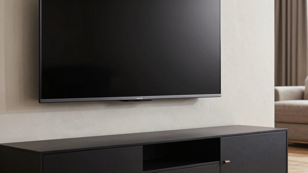 optimal tv stand height