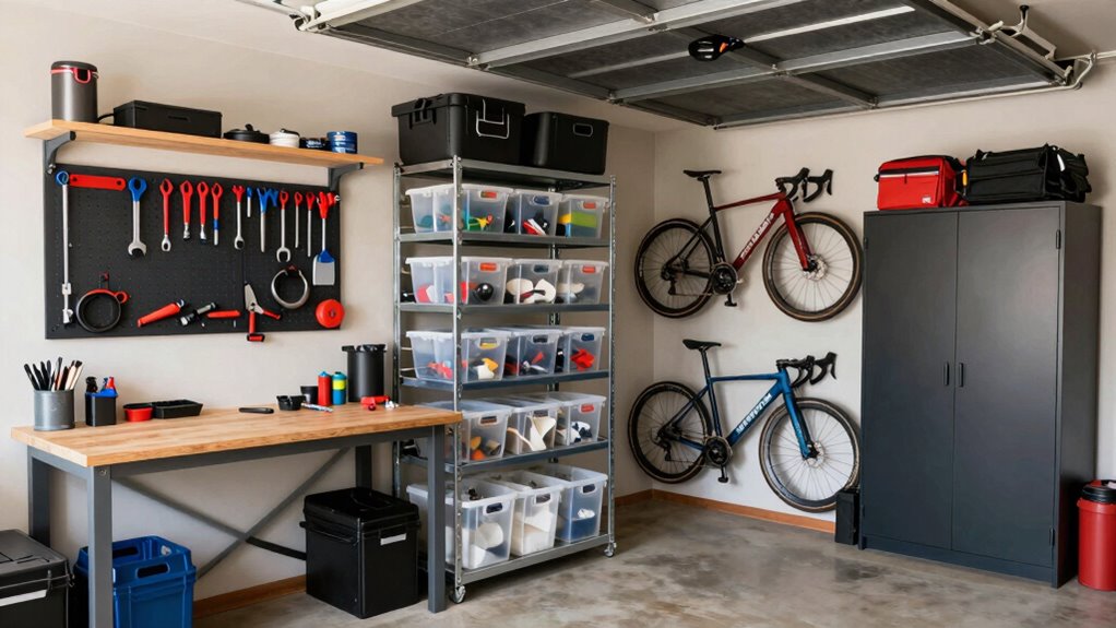 organize items by zones
