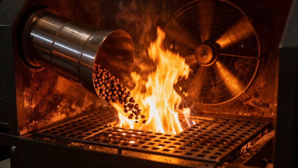 pellet feed airflow stability