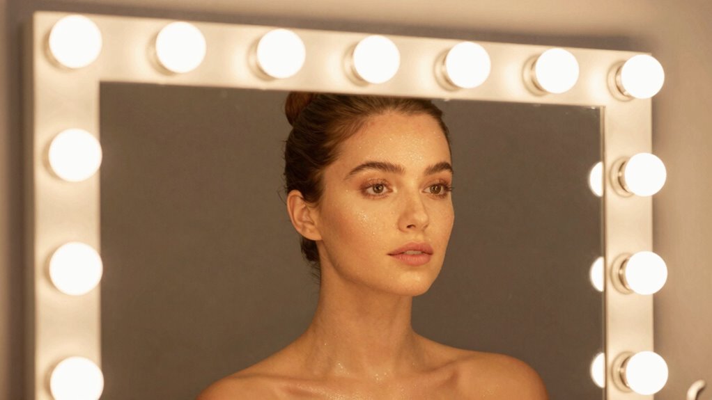 perfect lighting and mirror