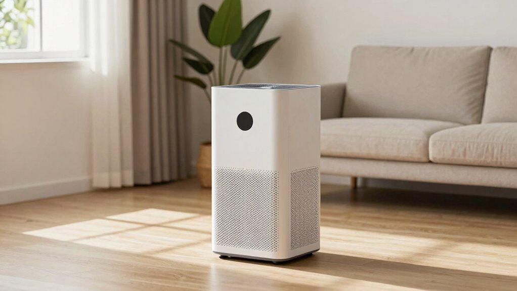 proper air purifier placement