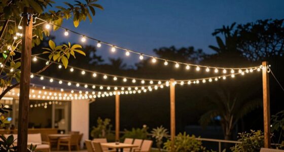 proper outdoor lighting setup