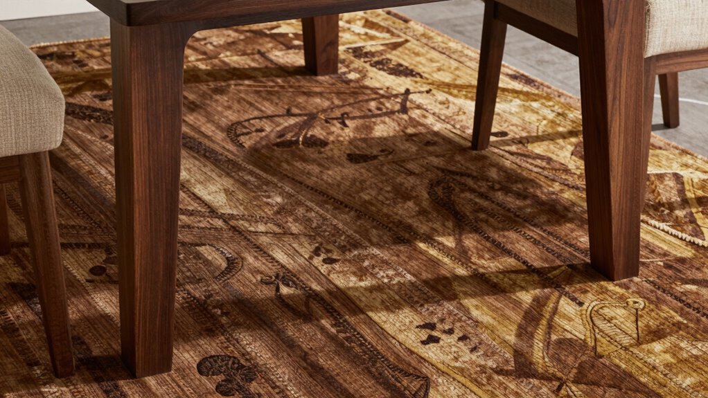 rug size material safety