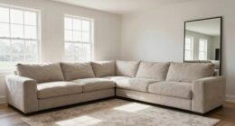 sectional layout creates spaciousness