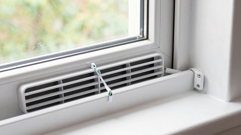 secure sealed efficient venting