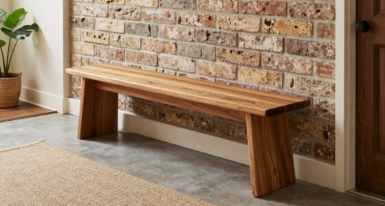 select space saving entry bench