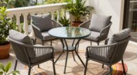 small balcony furniture options