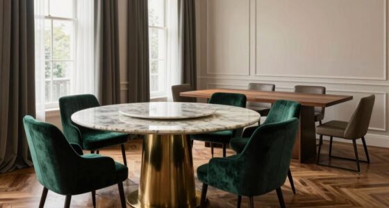 table shape and space