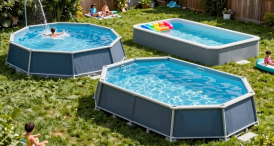 top above ground pools