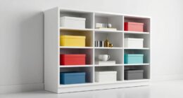 top adjustable storage cabinets