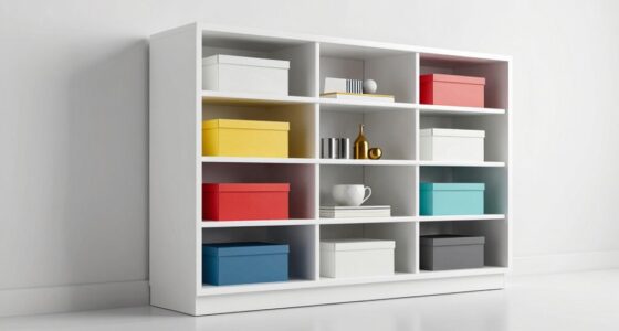 top adjustable storage cabinets