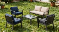 top aluminum patio sets
