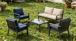 top aluminum patio sets