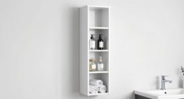 top bathroom storage towers