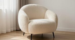 top bedroom boucle chairs