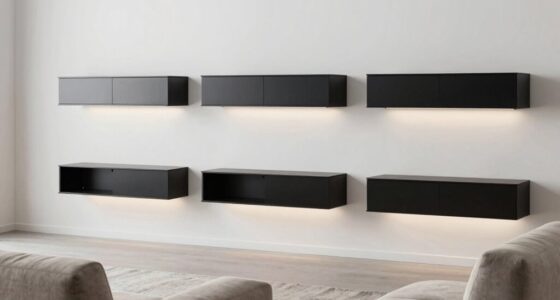 top floating tv mounts