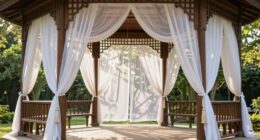 top gazebos with curtains