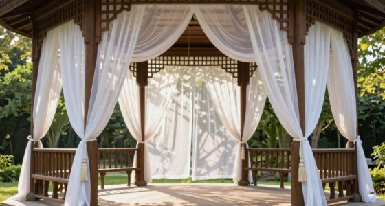 top gazebos with curtains