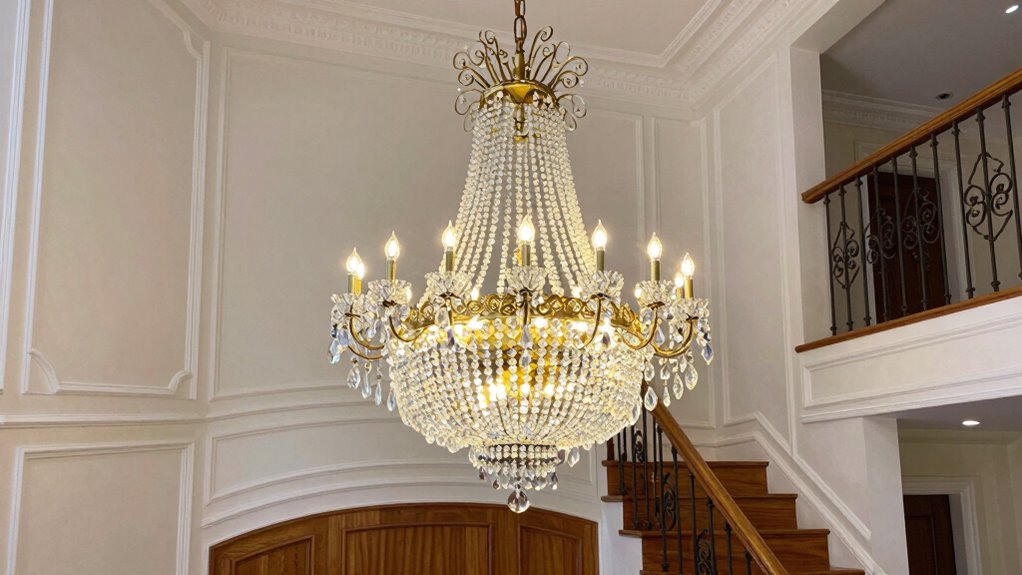 top high ceiling chandelier options