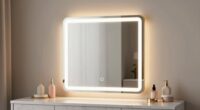 top illuminated vanity mirrors