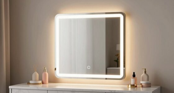 top illuminated vanity mirrors