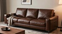 top leather sleeper sofas