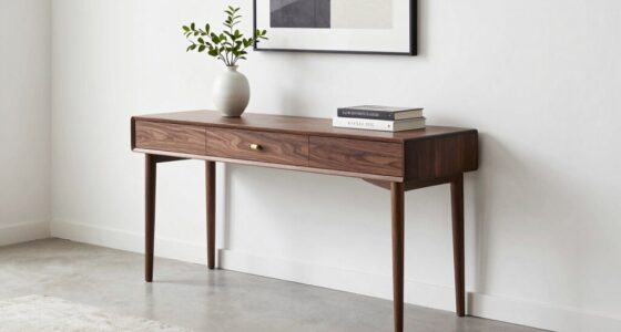 top narrow hallway console tables