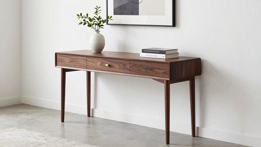 top narrow hallway console tables