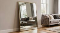 top oversized living room mirrors