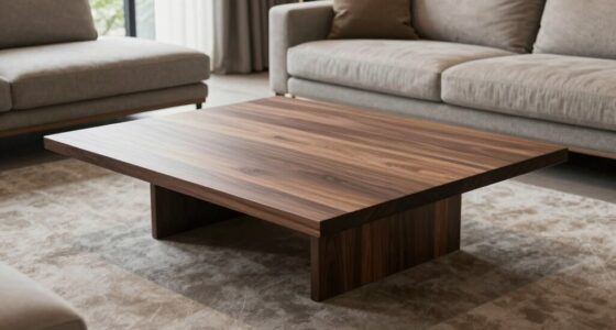 top oversized square coffee tables