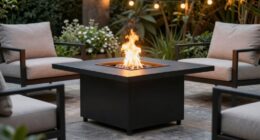 top propane fire pit tables