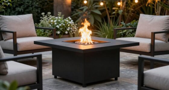 top propane fire pit tables