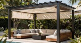 top retractable pergola options