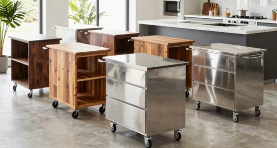top rolling kitchen carts