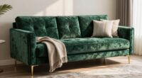 top velvet sleeper sofas