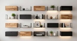 top wall shelving options