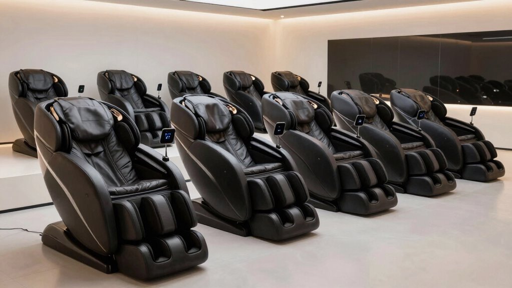top zero gravity massage chairs