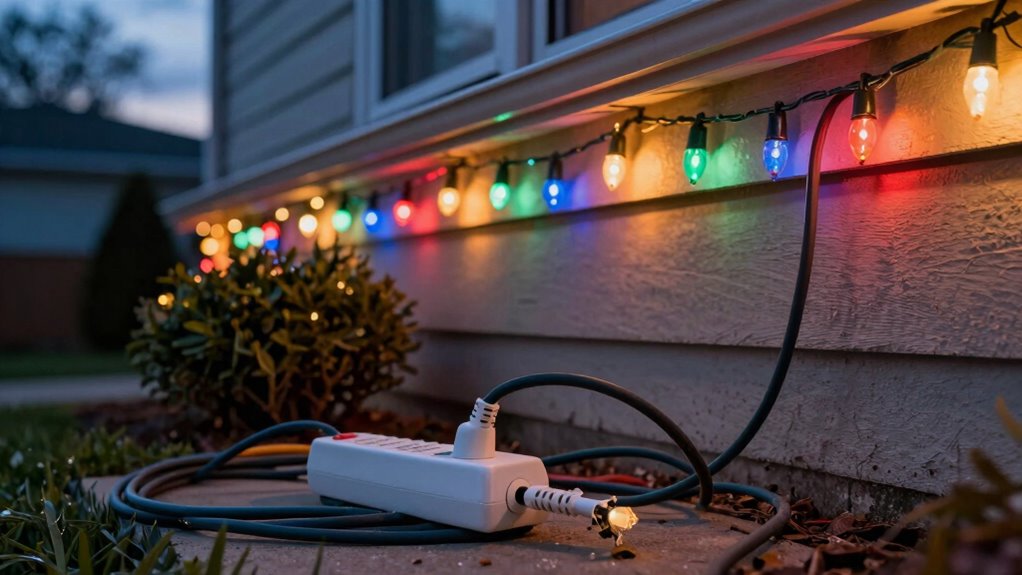 unplug inspect call electrician