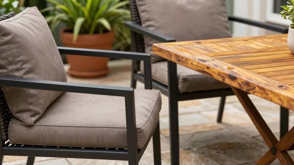 weatherproof outdoor furniture materials